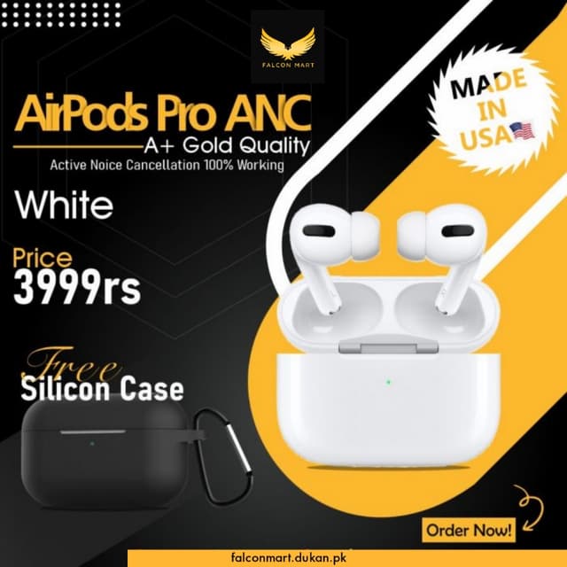 AirPods Pro ANC USA with FREE Silicone Case